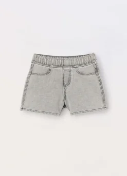 Blukids Shorts in stretch denim ragazza- Jeans