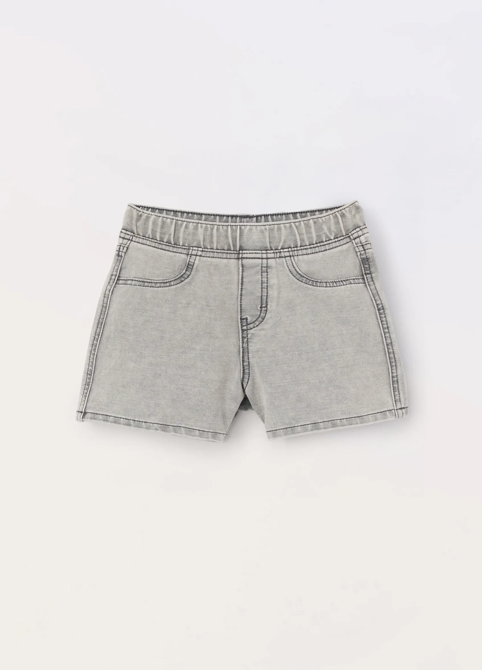 Blukids Shorts in stretch denim ragazza- Jeans