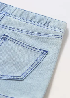 Blukids Shorts in stretch denim ragazza- Jeans