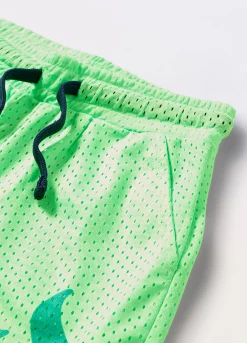 Blukids Shorts in tessuto mesh bambino-Bambino Pantaloni