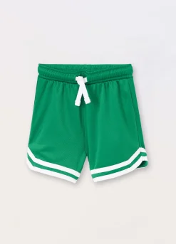 Blukids Shorts in tessuto mesh neonato- Pantaloni