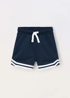 Blukids Shorts in tessuto mesh neonato- Pantaloni