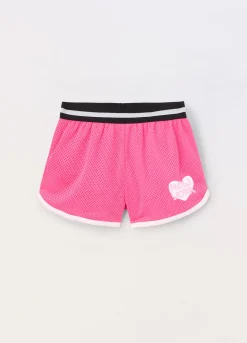 Blukids Shorts mesh bambina- Pantaloni