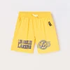 Blukids Shorts NBA in french terry di puro cotone ragazzo- Pantaloni