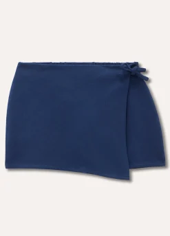 Blukids Skort in puro cotone bambina- Pantaloni