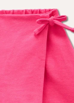 Blukids Skort in puro cotone bambina- Pantaloni