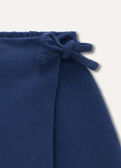 Blukids Skort in puro cotone bambina- Pantaloni