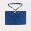 Blukids Top a fascia in costina di cotone stretch ragazza- T-shirt