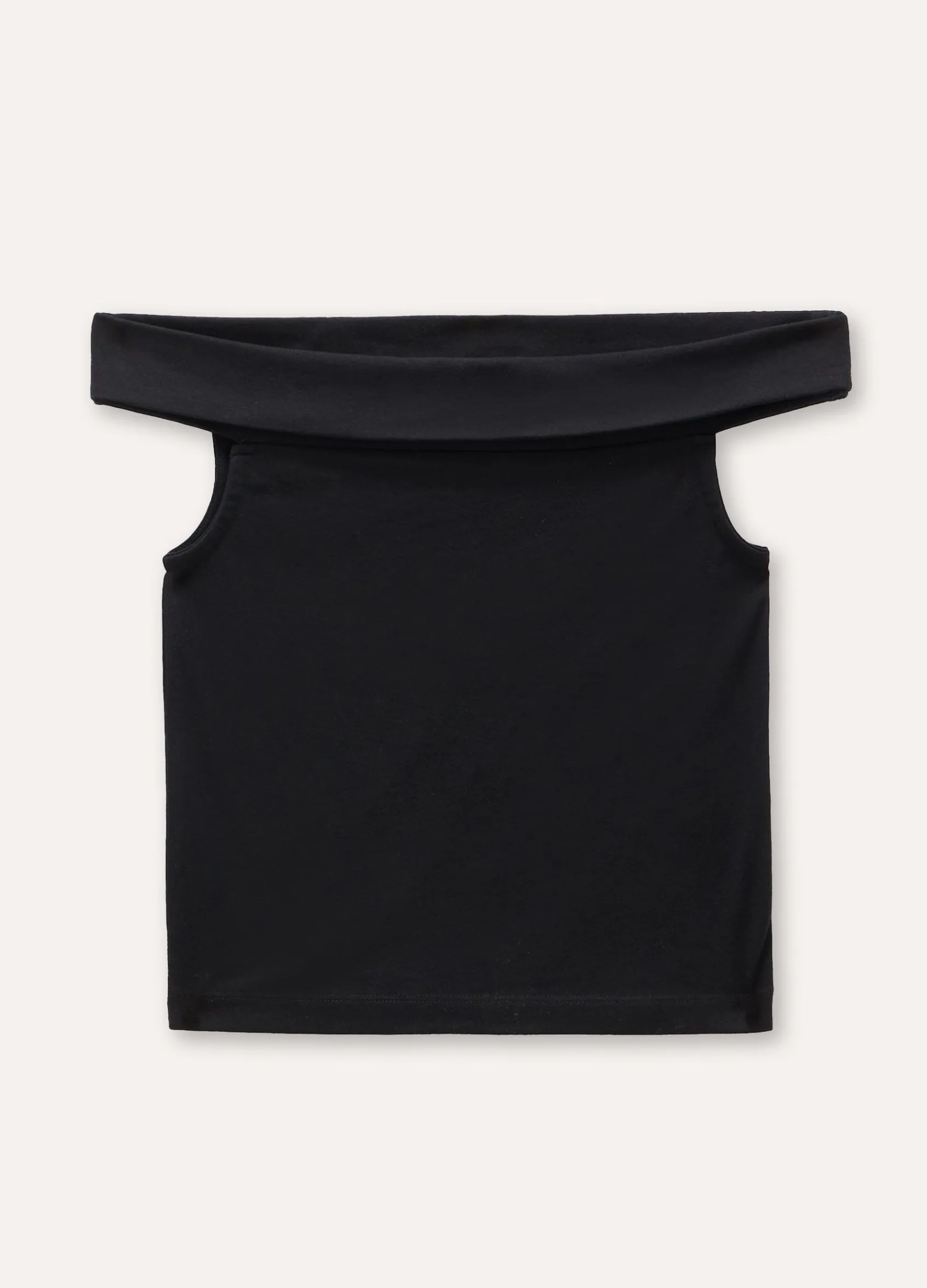 Blukids Top con scollo a barca in cotone stretch ragazza- T-shirt