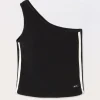 Blukids Top in costina di cotone stretch ragazza- T-shirt