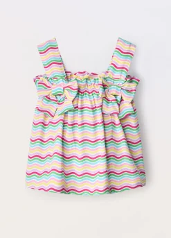 Blukids Top in jersey di puro cotone neonata- T-shirt
