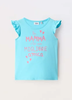 Blukids Top in jersey di puro cotone neonata- T-shirt