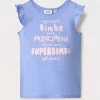 Blukids Top in jersey di puro cotone neonata- T-shirt