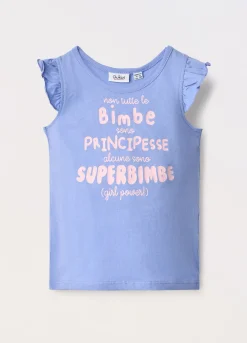 Blukids Top in jersey di puro cotone neonata- T-shirt