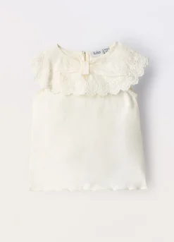 Blukids Top in jersey di puro cotone neonata- T-shirt