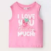 Blukids Top in jersey di puro cotone bambina- T-shirt