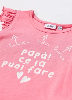 Blukids Top in jersey di puro cotone neonata- T-shirt