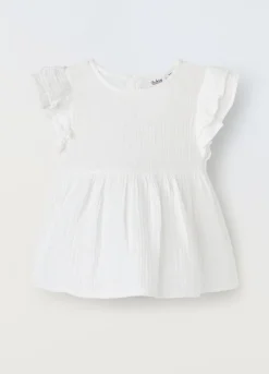 Blukids Top in puro cotone neonata- T-shirt