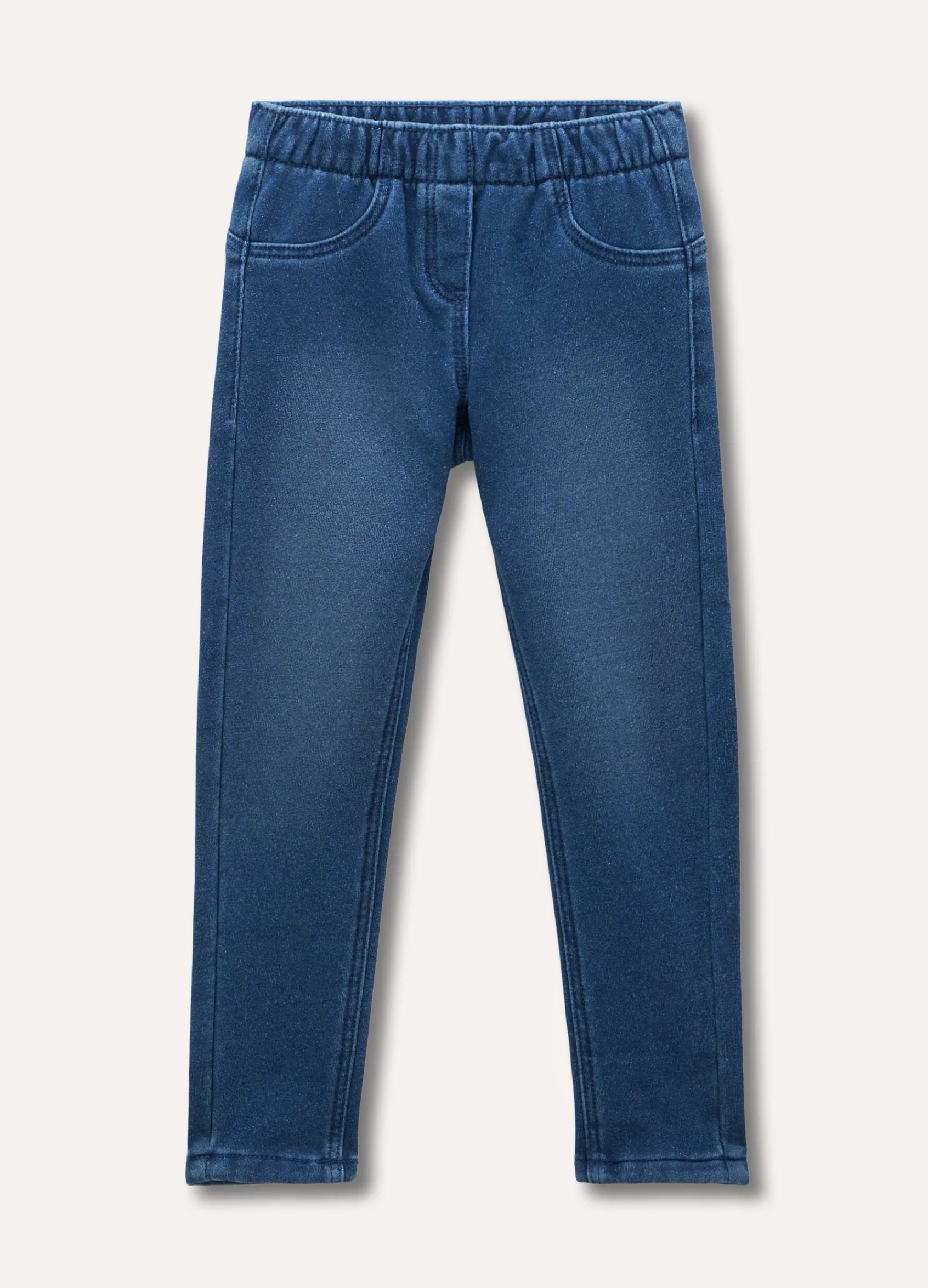 Blukids Treggings con filo lurex bambina- Pantaloni