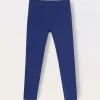 Blukids Treggings in french terry di cotone stretch bambina- Pantaloni