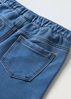 Blukids Treggings in puro cotone bambina- Pantaloni