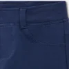 Blukids Treggings tinta unita bambina- Pantaloni