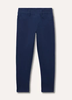 Blukids Treggings tinta unita bambina- Pantaloni