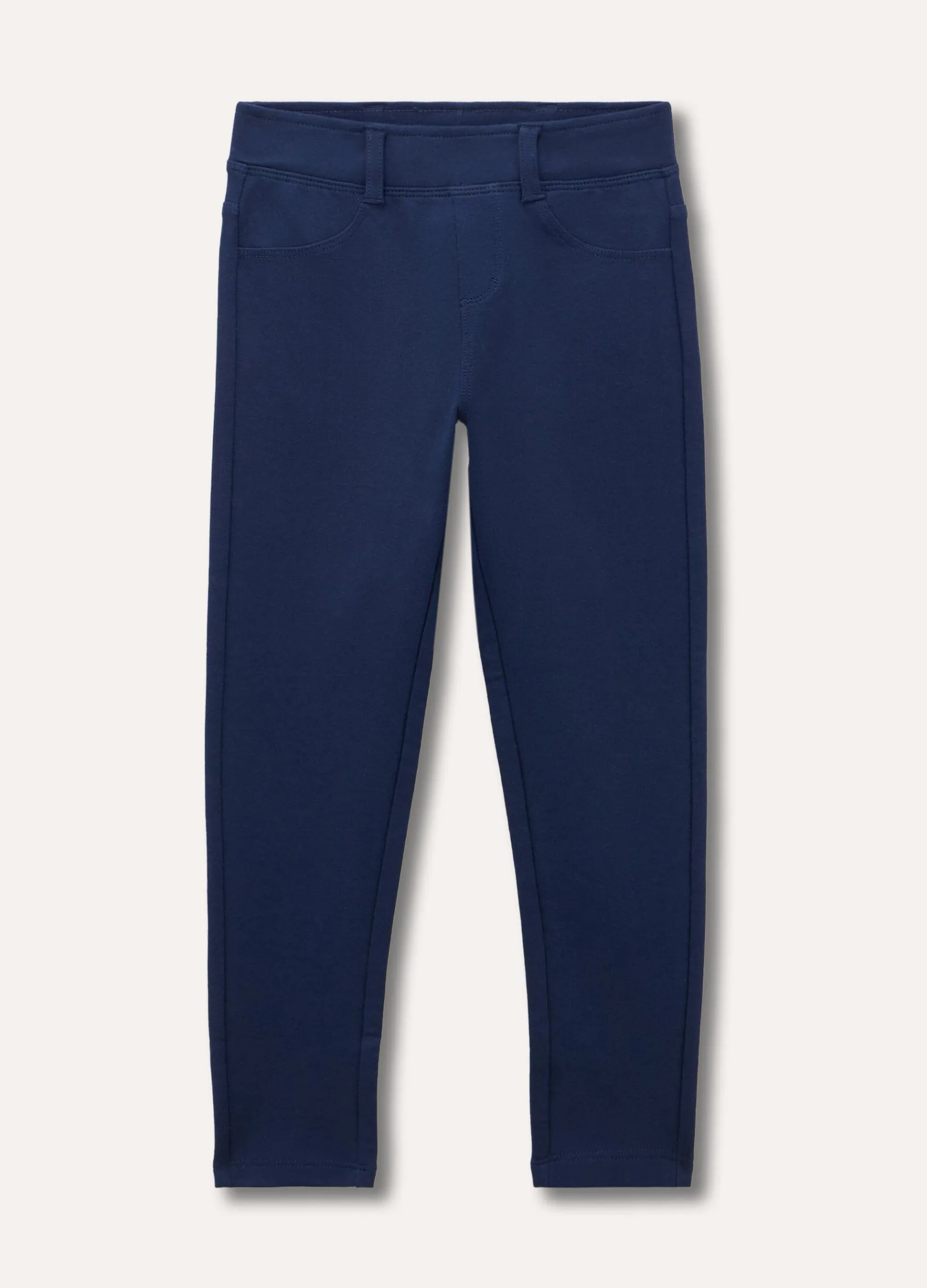 Blukids Treggings tinta unita bambina- Pantaloni