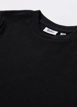 Blukids T-shirt a costine in cotone stretch ragazza- T-shirt