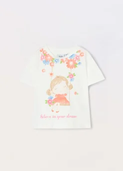 Blukids T-shirt a maniche corte bambina- T-shirt