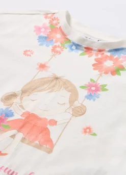 Blukids T-shirt a maniche corte bambina- T-shirt