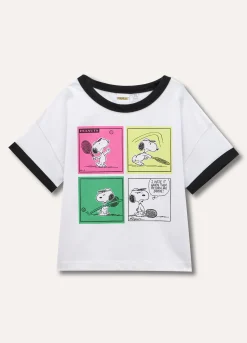Blukids T-shirt a maniche corte in puro cotone ragazza- T-shirt
