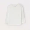 Blukids T-shirt a maniche lunghe in puro cotone neonato- T-shirt