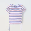 Blukids T-shirt a righe tinto filo ragazza- T-shirt
