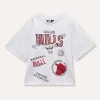 Blukids T-shirt Chicago Bulls in puro cotone ragazzo- T-shirt