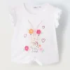 Blukids T-shirt con maniche ad aletta bambina- T-shirt