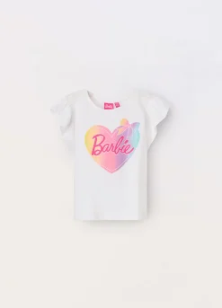 Blukids T-shirt Hello Barbie in puro cotone bambina- T-shirt