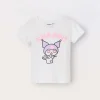 Blukids T-shirt Hello Kitty in puro cotone bambina- T-shirt