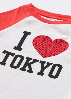 Blukids T-shirt in costina di cotone stretch ragazza- T-shirt