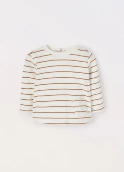 Blukids T-shirt in costina di puro cotone neonato- T-shirt