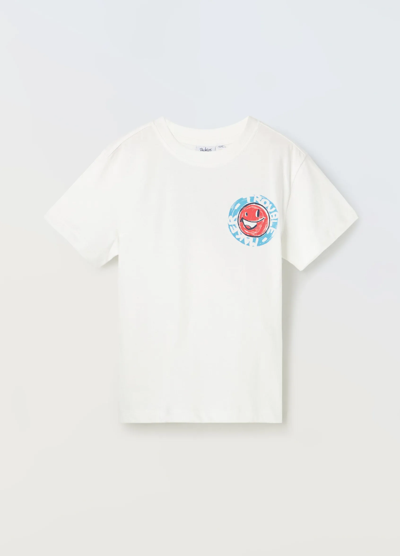 Blukids T-shirt in cotone bambino-Bambino T-shirt