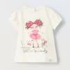 Blukids T-shirt in cotone stretch neonata- T-shirt
