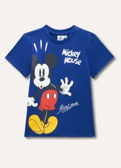 Blukids T-shirt in cotone stretch con stampa neonato- T-shirt