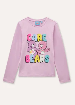 Blukids T-shirt in cotone stretch a maniche lunghe bambina- T-shirt