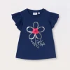 Blukids T-shirt in cotone stretch bambina- T-shirt