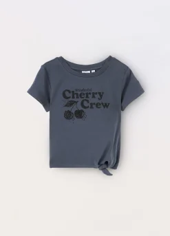 Blukids T-shirt in cotone stretch ragazza- T-shirt