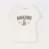 Blukids T-shirt in cotone stretch ragazza- T-shirt