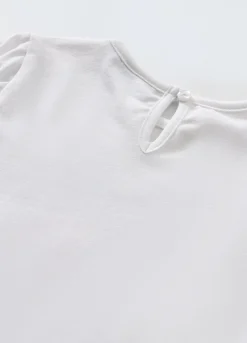 Blukids T-shirt in cotone stretch neonata- T-shirt