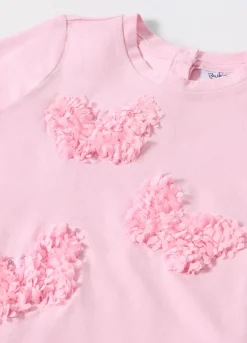 Blukids T-shirt in cotone stretch neonata- T-shirt
