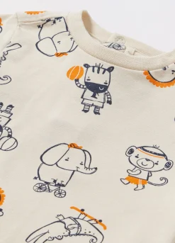 Blukids T-shirt in cotone stretch neonato- T-shirt